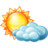 Partly cloudy day Icon